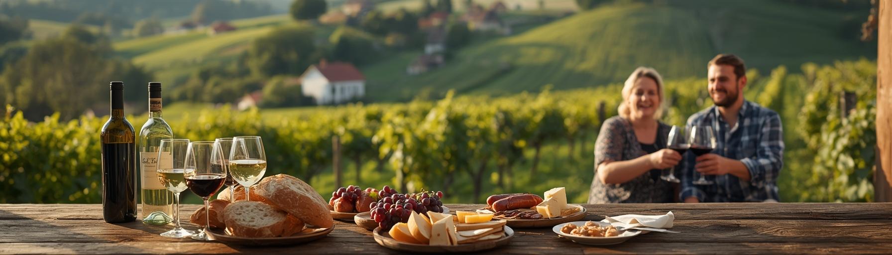 Oma Lotte & die Jungs: Wein, Speisen und Besuch